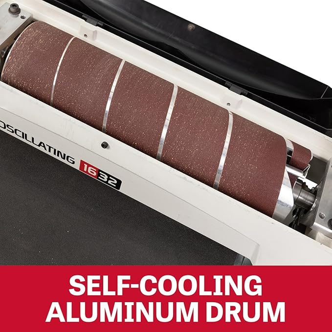 JET 16-Inch Oscillating Drum Sander, 1-1/2 HP, 115V 1Ph (Model JWDS-1632OSC)