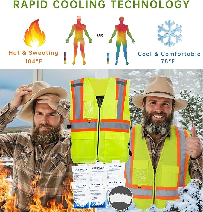 TOURGO Safety Vest Meets ANSI Class 2 Standards
