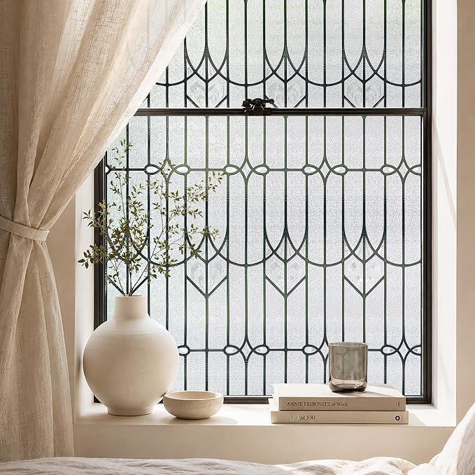 3D Stained Glass Window Film, Decorative Window Privacy Film - Image 7