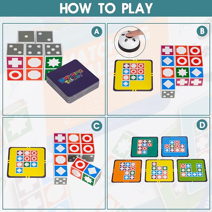 Funtactics Wooden Block Matching Puzzle Game - Image 6