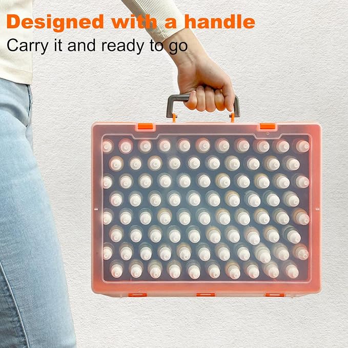 1set Model Paint Bottle Organizer Holds 84pcs 17ml Bottles Pigment Bottle - Image 5