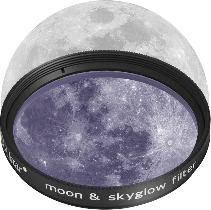 Alstar Telescope Filter 2 Inch Moon/Skyglow Filter Neutral Representation | by AlstarOptics