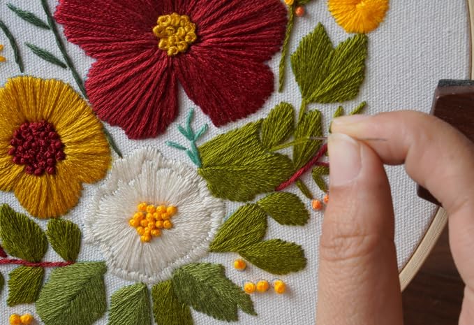 Bonroy Embroidery Kit for Beginners - Image 7