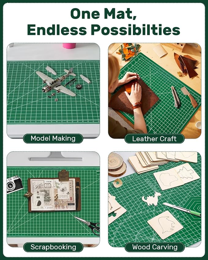 Self Healing Cutting Mat, Large Double-Sided Rotary Cutting Mat - Image 5