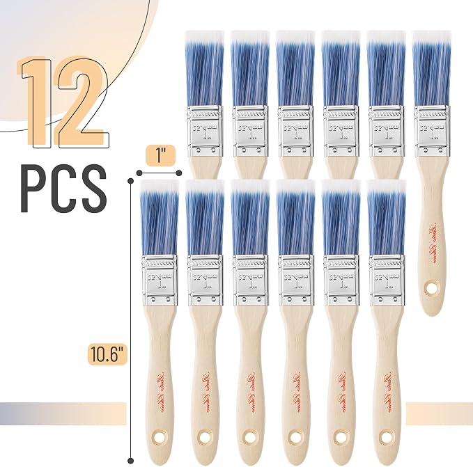 Bates 1-Inch Paint Brushes - Image 2