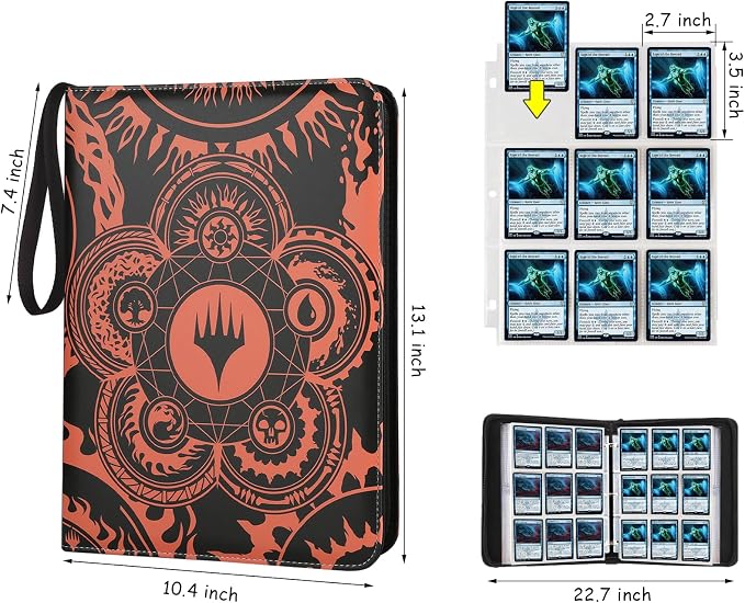 Trading Card Binder, 9-Pocket Binder - Image 2
