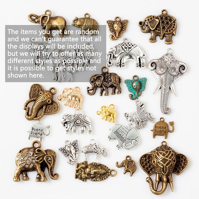 stino 100g Metal Pendant Charms - Image 6