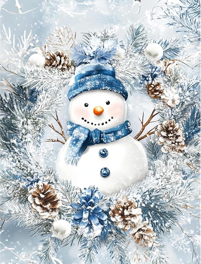Christmas Stamped Cross Stitch Kits by WUSARPLY
