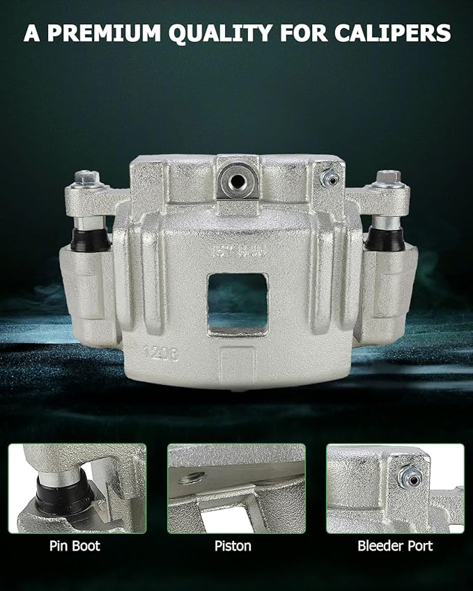 SCITOO Front Right Brake Caliper With Bracket 18B4938 Compatible For Chevy Colorado 04-08 For GMC Canyon 04-08 For Isuzu i-280 06 For Isuzu i-290 07-08 For Isuzu i-350 06 For Isuzu i-370 07-08