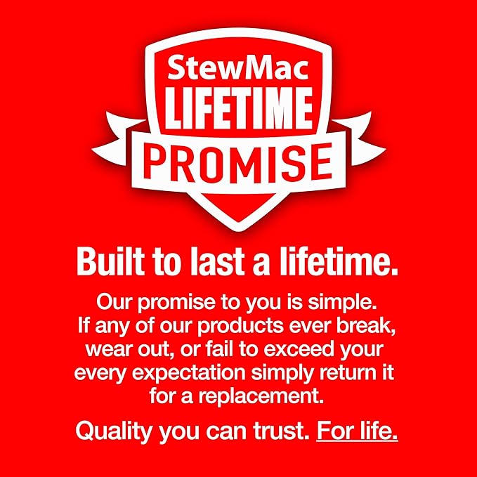 StewMac Double-Edge Nut Slotting File, 0.105" / 0.120" Cutting Thickness