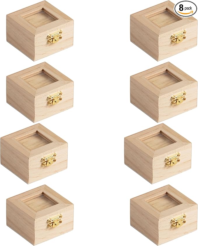 Make Market 3” Unfinished Wooden Box by MakeMarket