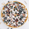 Natural Decorative Pebbles Rocks Polished Tterrarium Gravel White Stones by TOYPOPOR
