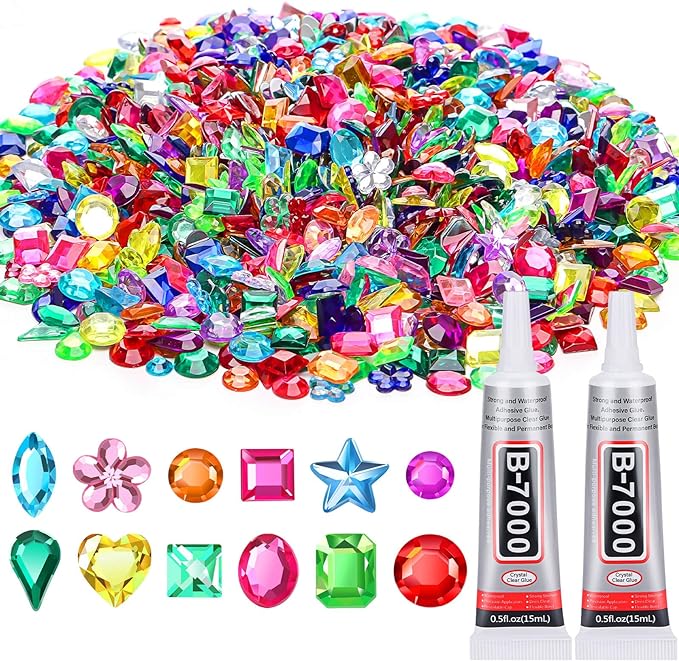 anezus Anezus1200Pcs Craft Gems by anezus