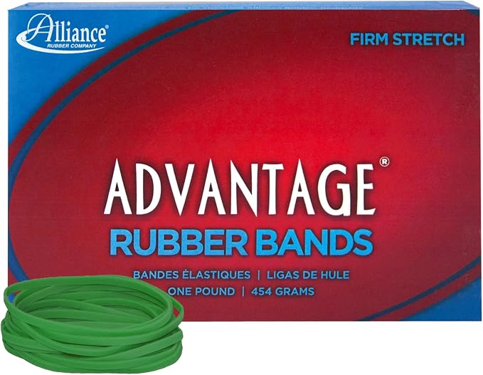 Alliance Rubber 66335 Advantage Rubber Bands Size #33, 1 lb Box Contains by Unknown