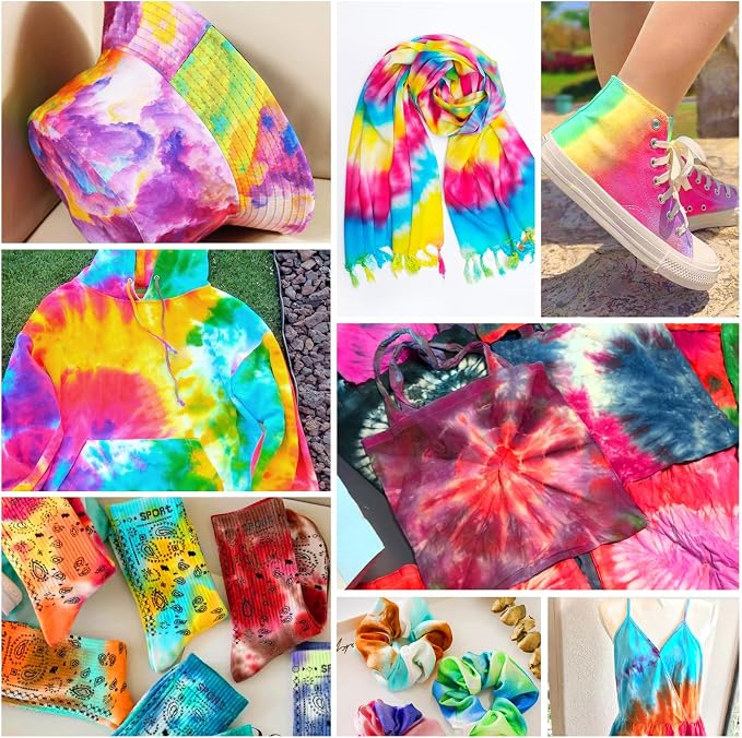 HTVRONT Large Tie Dye Kit for Large Groups - Image 3