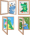 4 Pack Kids Artwork Frames Changeable 8.5 x 11 Inch Children Art Projects by Unknown