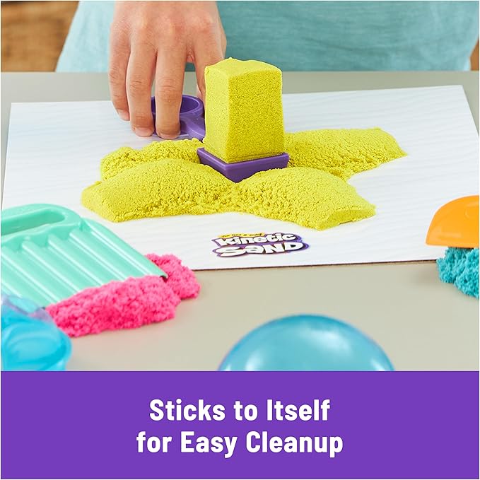 Kinetic Sand Ultimate Sandisfying Set, Moldable Sand Sensory Toys, Ages 7+ | Mix - Image 6
