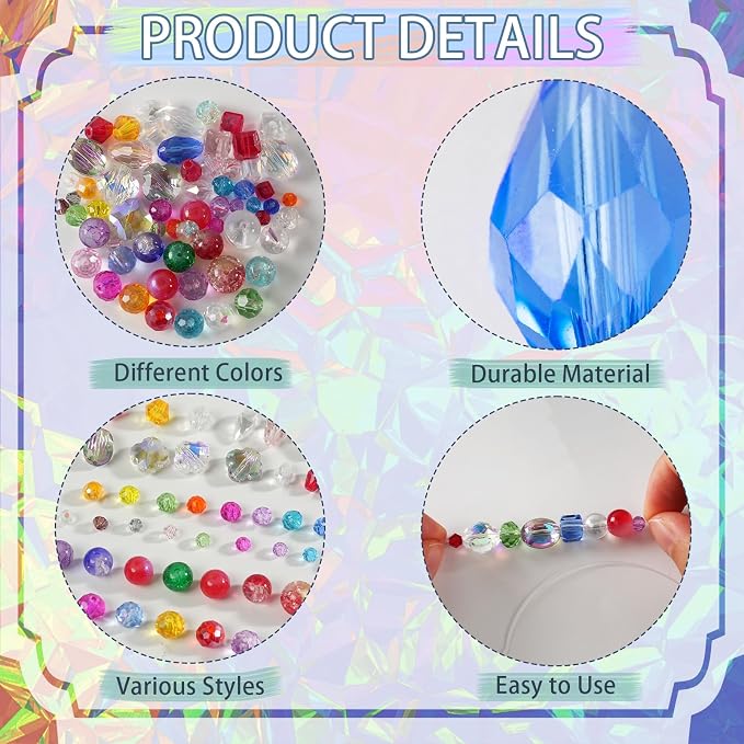 Christmas Glass Beads for Jewelry Making - Image 3
