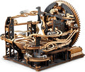 3D Wooden Puzzle for Adults, Marble Run Mechanical Model Kit by CraftYour3DReality