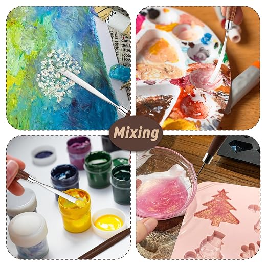 Palette Knife Painting Spatula for Oil, Acrylic Paint, Metal Painting Knife - Image 4