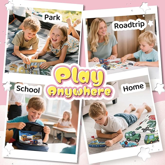 2 Themes in 1, 3D Paper Model Kits - Image 3