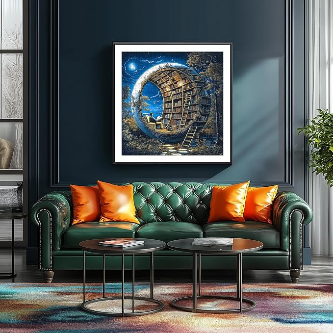 MINIWAN Magic Moon Library Jigsaw Puzzles - Image 4