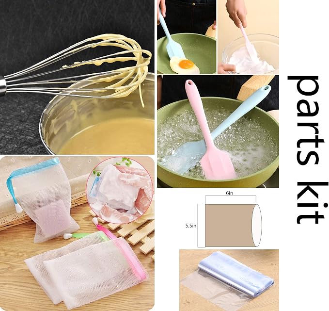 Silicone soap molds -Soap Cutting Tool Set Wooden Bamboo - Image 7