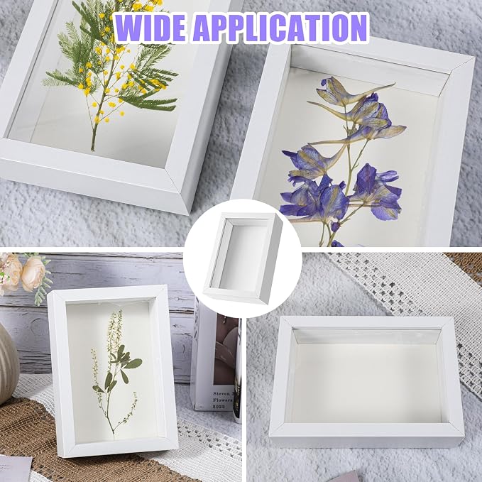 12 Pack 4 x 6 Inches Shadow Box Frame, 3D Shadow Boxes Display Cases 1.2in - Image 7