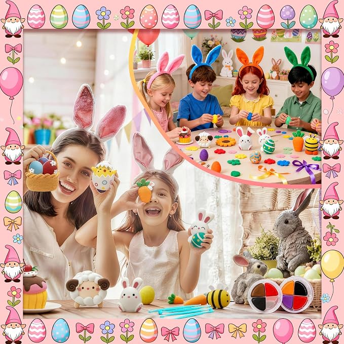 Loufor Air Dry Clay Kits Easter - Image 2
