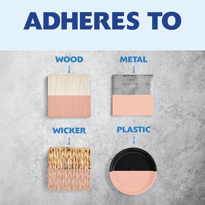 Rust-Oleum Painter's Touch 2X Ultra Cover Spray Paint, Rustic Pink | Indoor and - Image 5