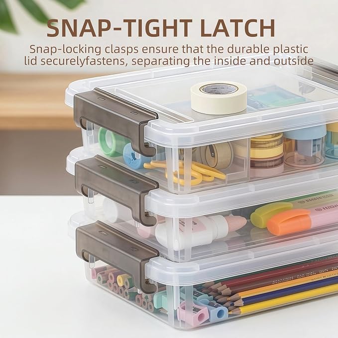 Citylife 3 PCS Plastic Storage Bins - Image 3