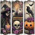 YERUOUIU Witch Cross Stitch Kits-Halloween Embroidery Kits by Unknown