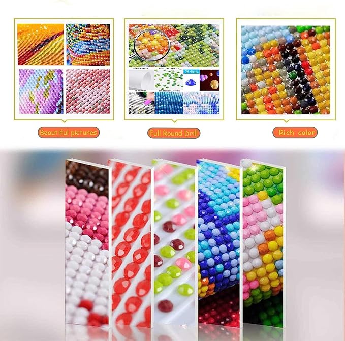 GXGLLPZBY DIY Tiger Animal Diamond Painting Kits, 5D Diamond Art - Image 9