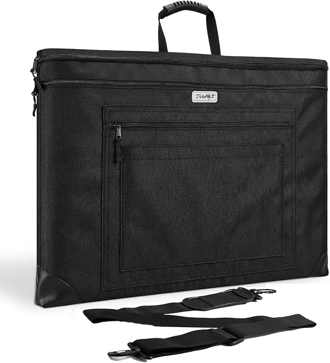 JusArt Art Portfolio Bag, 20x26 Light Weight Portfolio Folder Case by JusArt%7CCreativeArtSupplies