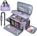 Anitor Large Sewing Supplies Organizer, Double Layer Sewing Storage Organizer by Anitor