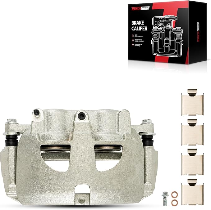Torchbeam Front Brake Caliper Left for Ram 2011-2018 2500, Ram 2011-2018 3500, Dodge 2009-2010 Ram 2500, Dodge 2009-2010 Ram 3500, Front Left Caliper Replace # 18B5173