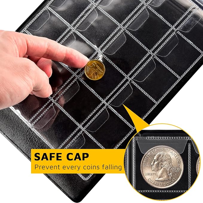Coin Collection Supplies Holder Book - Image 3