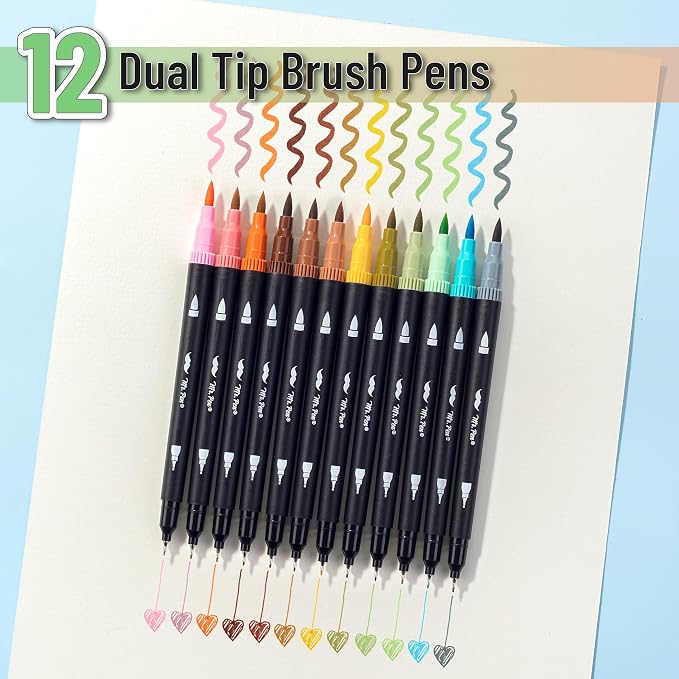 Mr. Pen- Dual Tip Brush Pens - Image 2