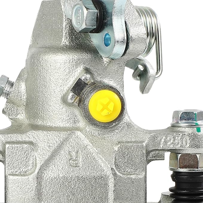 cciyu Rear Right Brake Caliper Assembly w/Bracket 19-B2855 2001 2002 2003 2004 For Hyundai For Elantra,2003 2004 For Hyundai For Tiburon,2004 2005 For Kia For Spectra,2005 For Kia For Spectra5