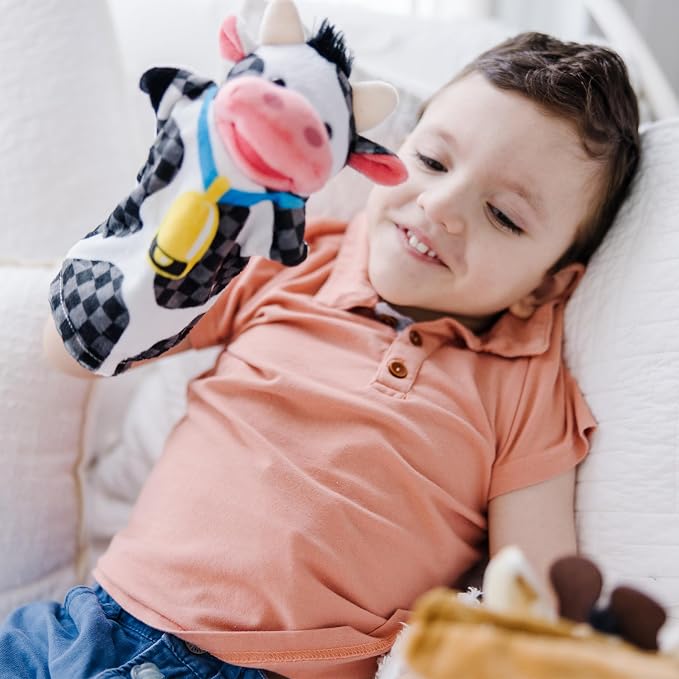 Melissa & Doug Animal Hand Puppets - Image 3