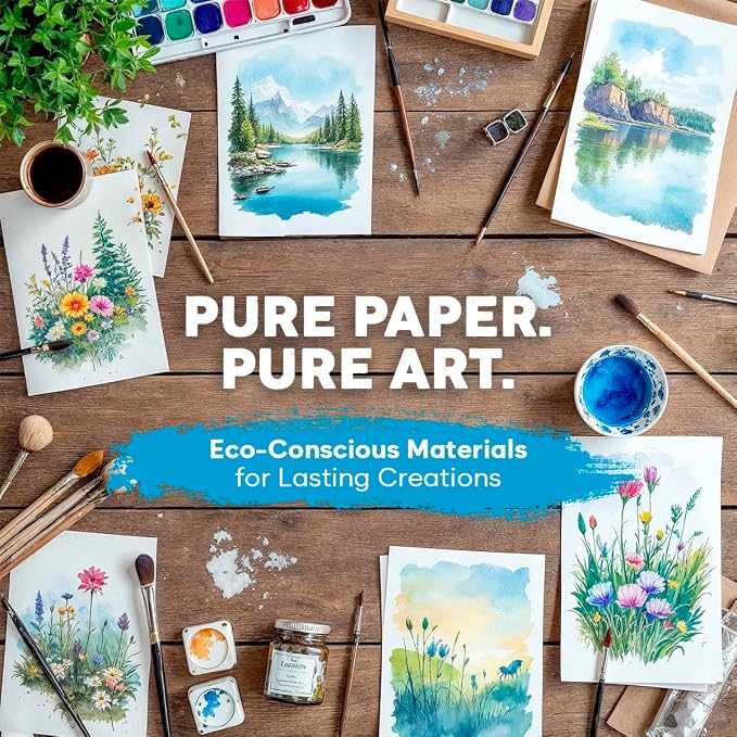 64 Sheets Watercolor Paper Pad - Image 3