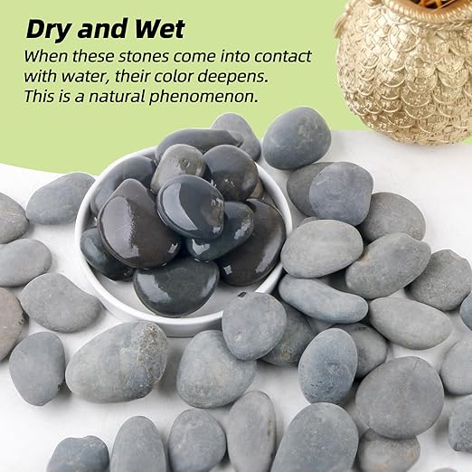45LB River Rocks, Mexican Beach Pebbles - Image 2