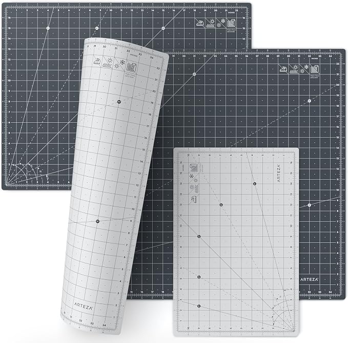 Arteza Self Healing Rotary Cutting Mat, Eco Friendly, Durable & Flexible - Image 6