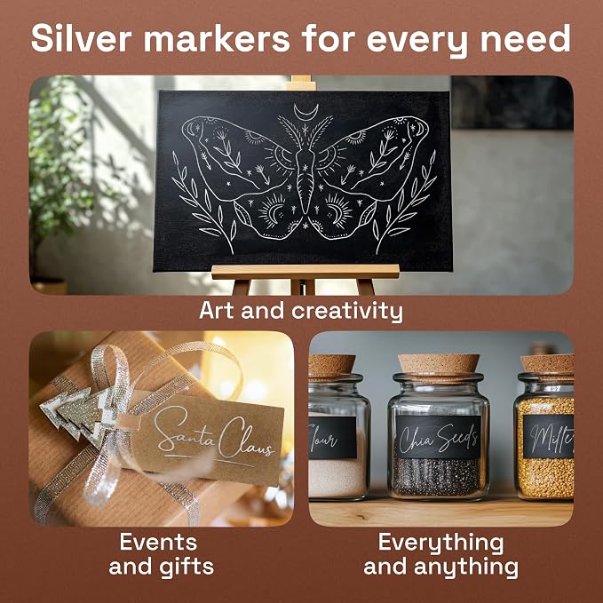 ARTISTRO Silver Paint Pens - Image 6