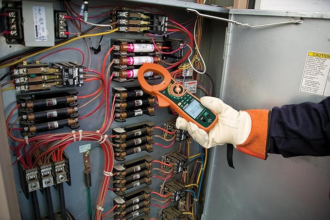 Extech MA1500: 1500A True RMS AC/DC Clamp Meter + NCV