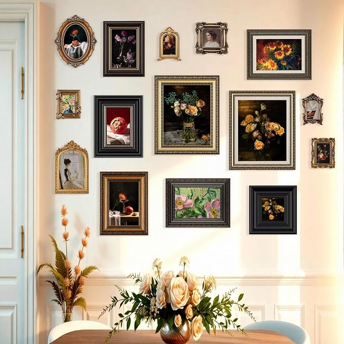 Wonderjune 15 Pcs Vintage Picture Frames Set - Image 5
