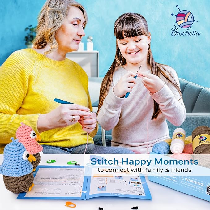 Crochetta Crochet Kit for Beginners, Crochet Kit - Image 5