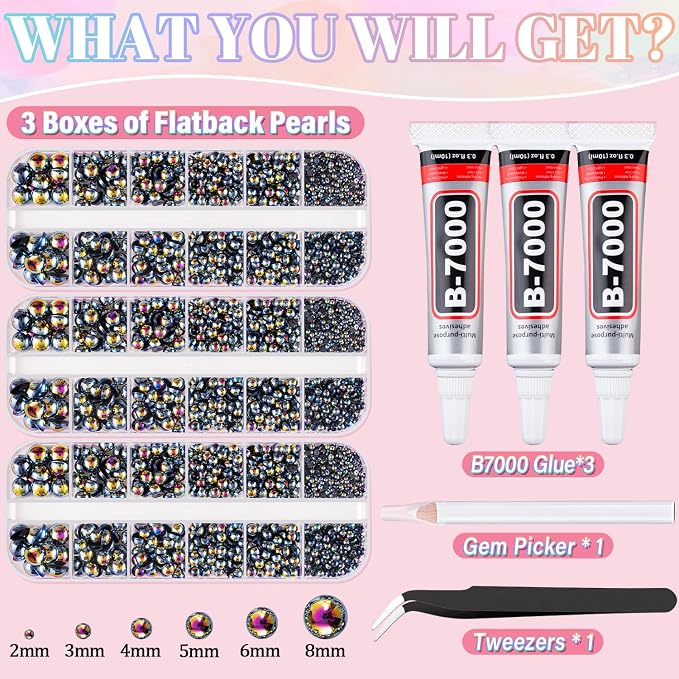 Flatback Pearls for Crafting - Image 2