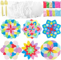 MLOLM 30 Sets Diwali Mandala Sand Art Kits Self Adhesive Rangoli Mandala Sand by MLOLMSmileandSurprise