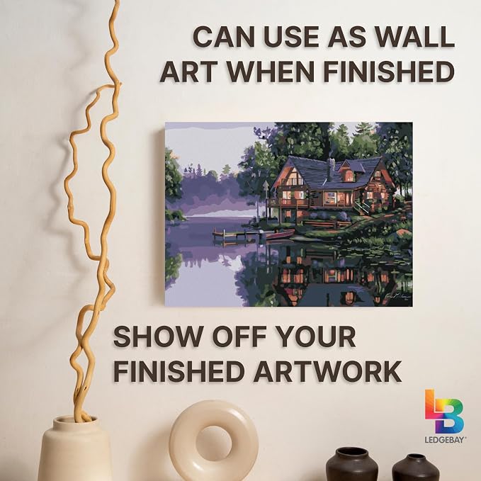 Ledgebay DIY Paint by Numbers Kit - Image 9